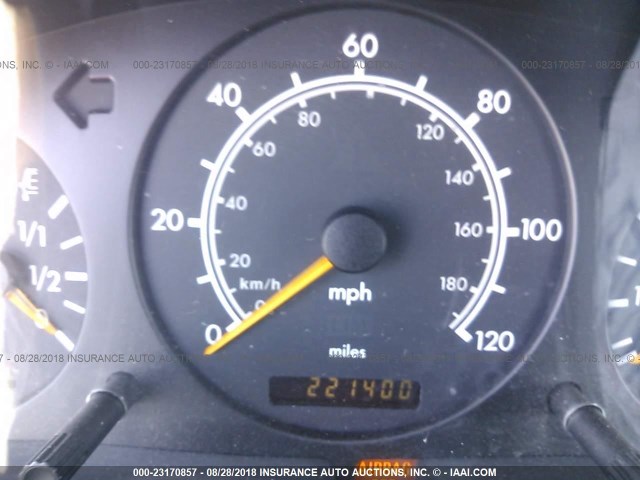 4JGAB72E8XA101013 - 1999 MERCEDES-BENZ ML 430 蓝色 照片 7