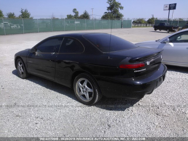 4B3AU52N7WE121179 - 1998 DODGE AVENGER ES BLACK photo 3