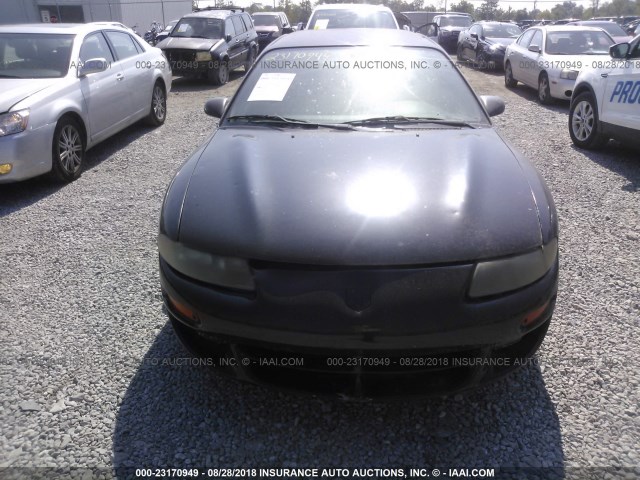 4B3AU52N7WE121179 - 1998 DODGE AVENGER ES BLACK photo 6