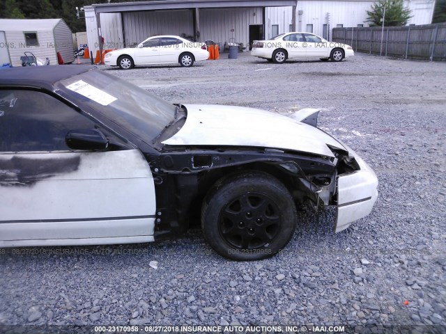 JN1MS36P8NW102591 - 1992 NISSAN 240SX WHITE photo 5