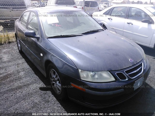 YS3FB45S151001092 - 2005 SAAB 9-3 LINEAR BLUE photo 1