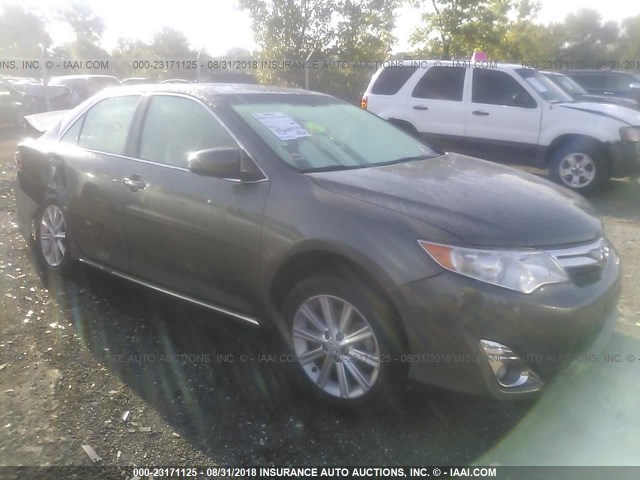 4T1BF1FKXEU775486 - 2014 TOYOTA CAMRY L/SE/LE/XLE მწვანე ფოტო 1