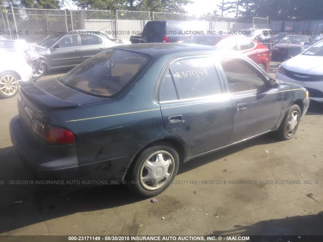 2T1BR12E3XC250930 - 1999 TOYOTA COROLLA VE/CE/LE 绿色 照片 4