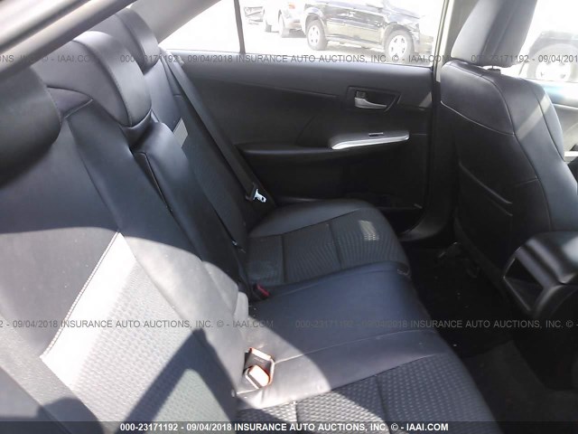 4T1BF1FK5CU087232 - 2012 TOYOTA CAMRY SE/LE/XLE შავი ფოტო 8