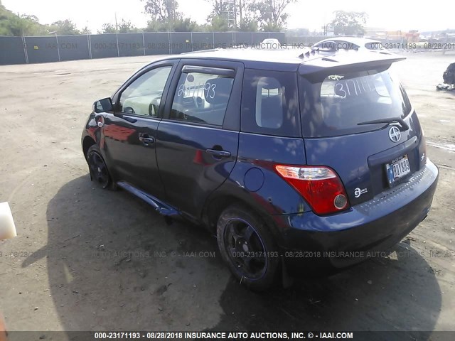 JTKKT624865012484 - 2006 TOYOTA SCION XA ლურჯი ფოტო 3