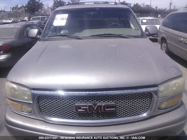 1GKFK66U82J287025 - 2002 GMC DENALI XL K1500 GOLD photo 6