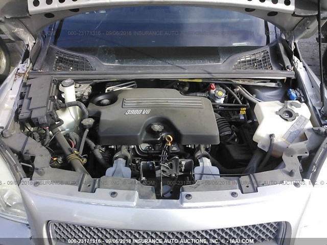 1GNDV23W28D159919 - 2008 CHEVROLET UPLANDER LS SILVER photo 10