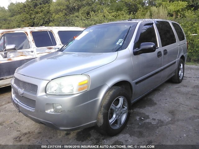 1GNDV23W28D159919 - 2008 CHEVROLET UPLANDER LS SILVER photo 2
