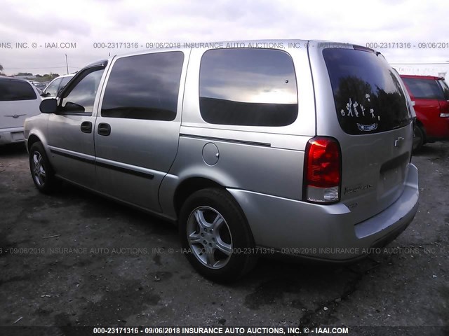 1GNDV23W28D159919 - 2008 CHEVROLET UPLANDER LS SILVER photo 3