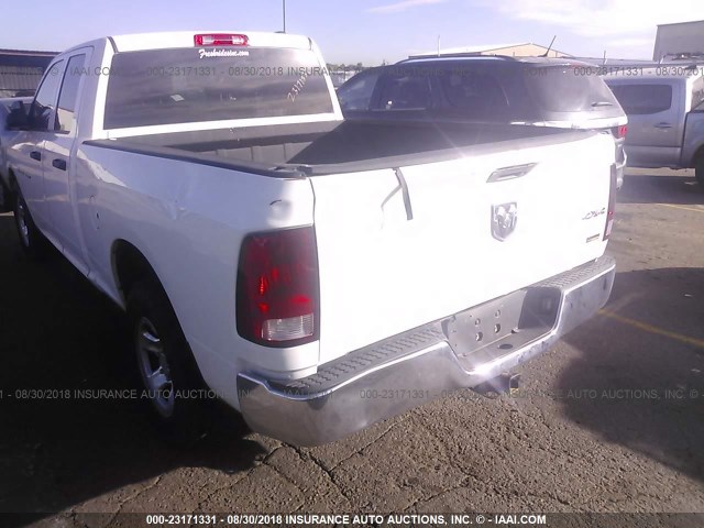 1C6RD7FP4CS235221 - 2012 DODGE RAM 1500 ST WHITE photo 6