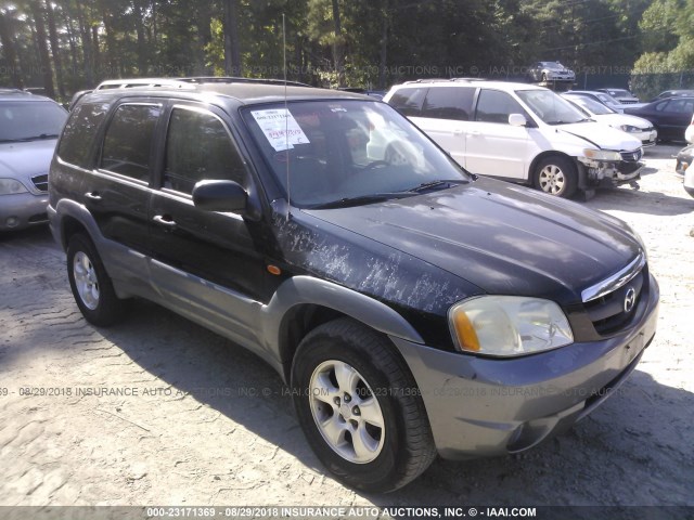 4F2YU081X2KM18593 - 2002 MAZDA TRIBUTE LX/ES შავი ფოტო 1