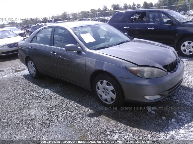 4T1BE32K72U535571 - 2002 TOYOTA CAMRY LE/XLE/SE Сұр фото 1