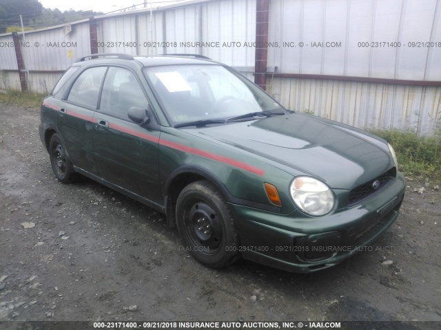 JF1GG65523H801591 - 2003 SUBARU IMPREZA TS GREEN photo 1