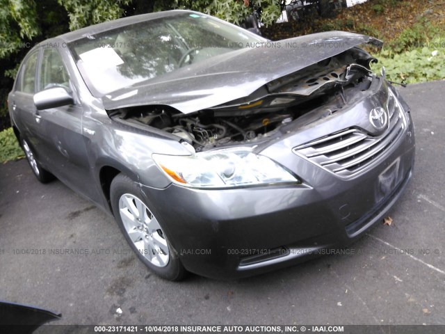 JTNBB46K173008633 - 2007 TOYOTA CAMRY NEW GENERAT HYBRID GRAY photo 1