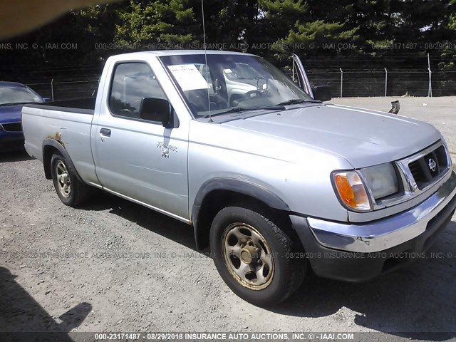 1N6DD21S9YC397023 - 2000 NISSAN FRONTIER XE SILVER photo 1