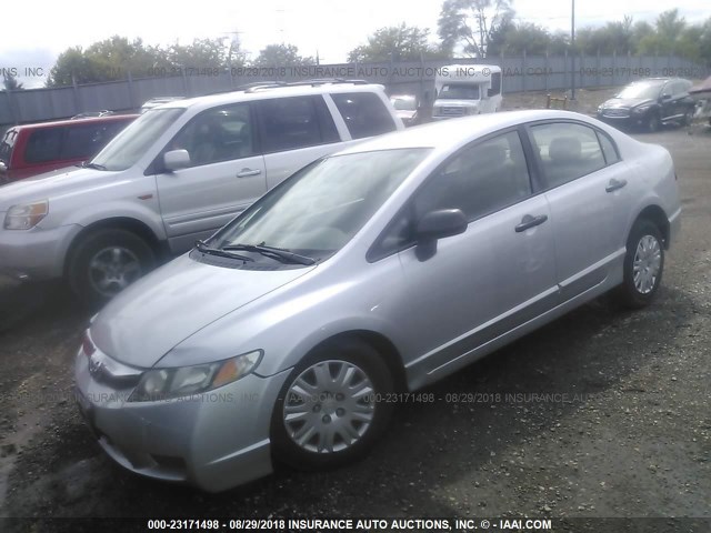 19XFA1F34BE022656 - 2011 HONDA CIVIC VP SILVER photo 2