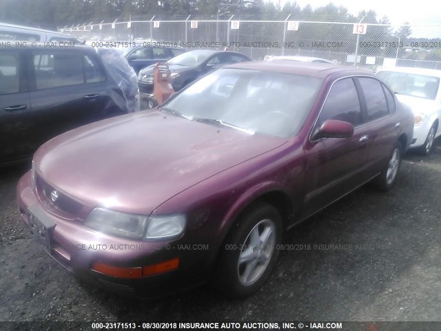 JN1CA21D3TT732278 - 1996 NISSAN MAXIMA GLE/GXE/SE MAROON photo 6