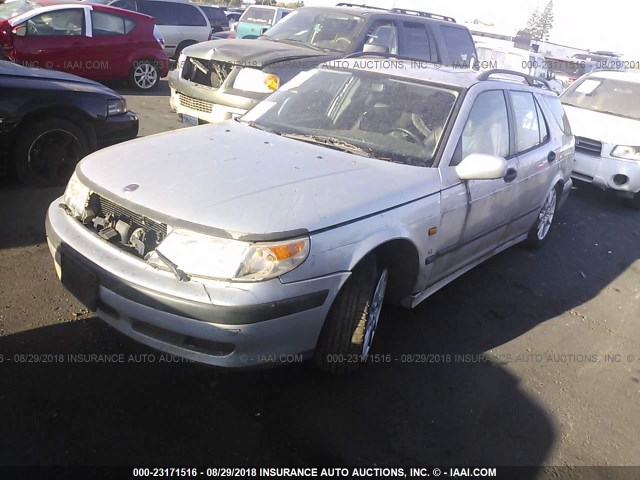 YS3ED58E4Y3056999 - 2000 SAAB 9-5 SILVER photo 2