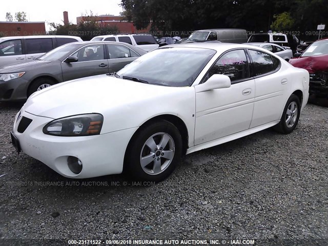 2G2WP552461134573 - 2006 PONTIAC GRAND PRIX WHITE photo 2