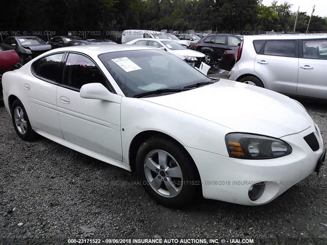 2G2WP552461134573 - 2006 PONTIAC GRAND PRIX WHITE photo 6