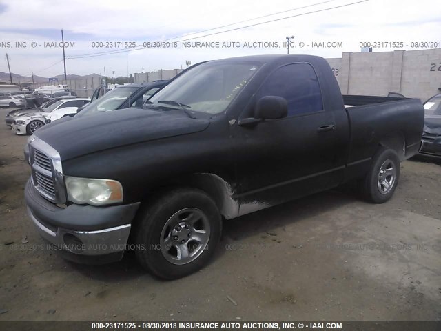 1D7HA16K35J515144 - 2005 DODGE RAM 1500 ST BLACK photo 2