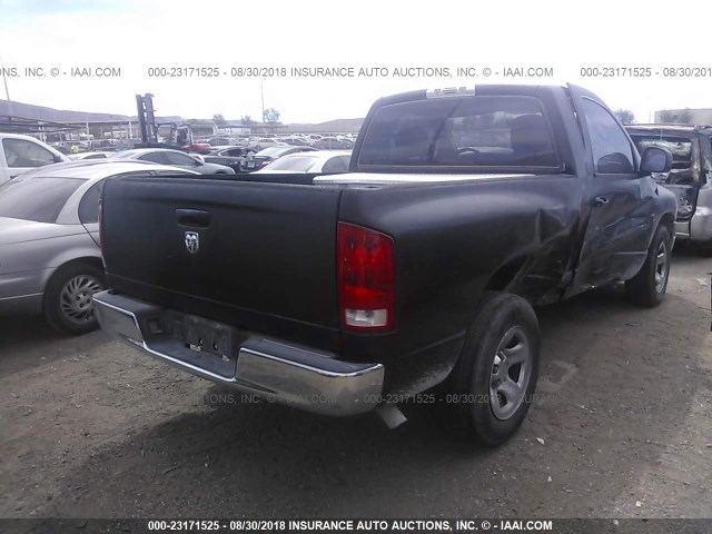 1D7HA16K35J515144 - 2005 DODGE RAM 1500 ST BLACK photo 4