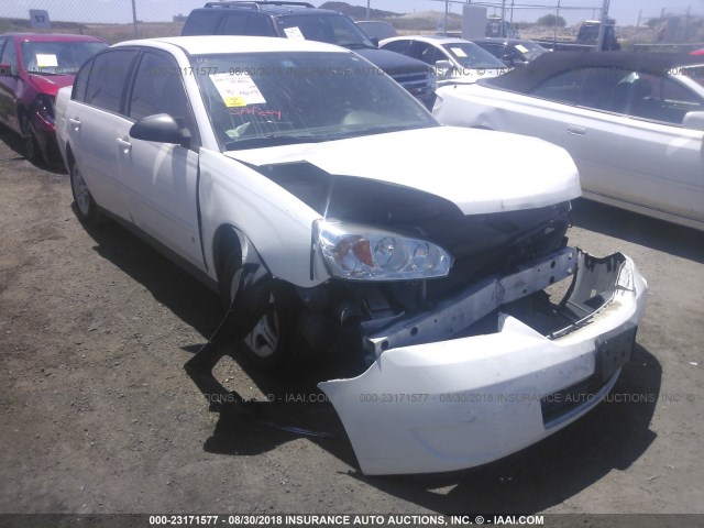1G1ZS51F46F151214 - 2006 CHEVROLET MALIBU LS 白色 照片 1