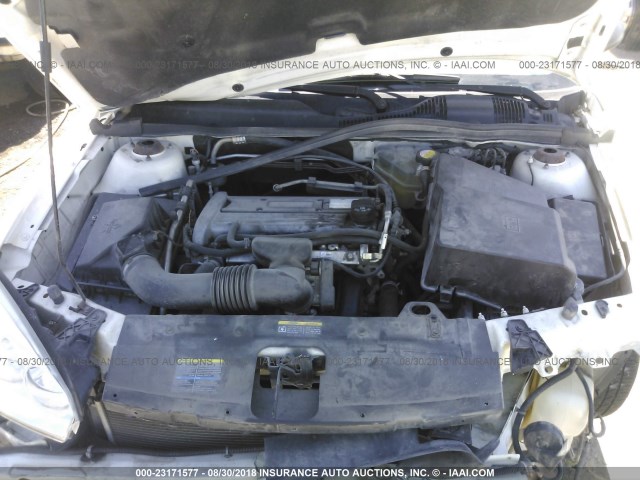 1G1ZS51F46F151214 - 2006 CHEVROLET MALIBU LS 白色 照片 10