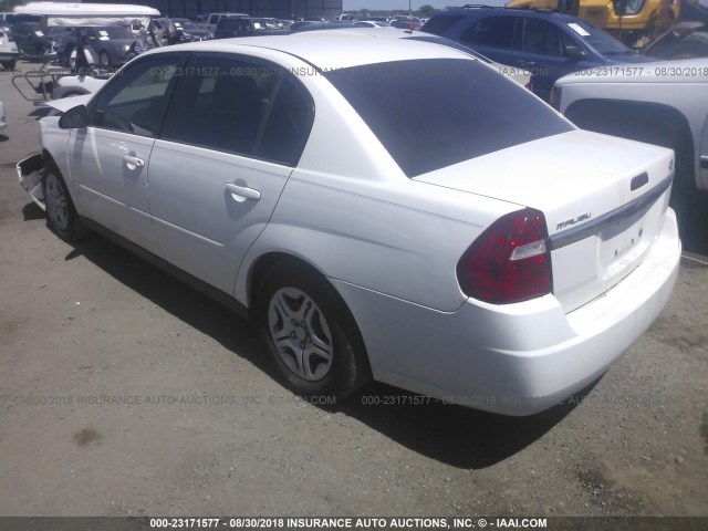 1G1ZS51F46F151214 - 2006 CHEVROLET MALIBU LS 白色 照片 3
