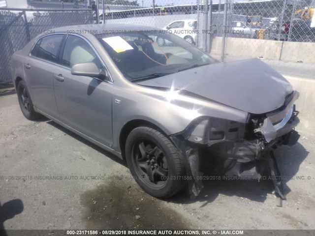 1G1ZH57B08F150700 - 2008 CHEVROLET MALIBU 1LT ოქროსფერი ფოტო 1