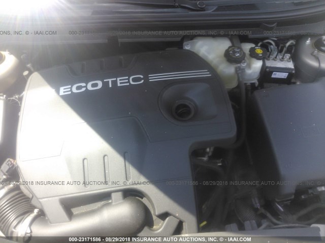 1G1ZH57B08F150700 - 2008 CHEVROLET MALIBU 1LT ოქროსფერი ფოტო 10