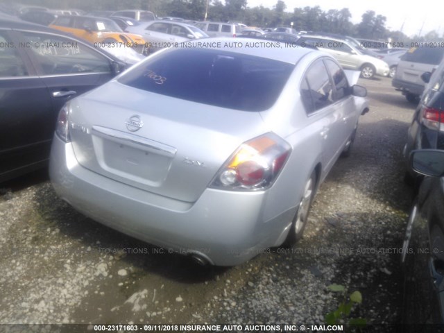 1N4AL21E87N476260 - 2007 NISSAN ALTIMA 2.5/2.5S SILVER photo 4