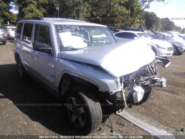 1J8HG48K66C263864 - 2006 JEEP COMMANDER Gümüş foto 1