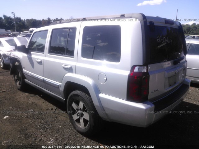 1J8HG48K66C263864 - 2006 JEEP COMMANDER Gümüş foto 3