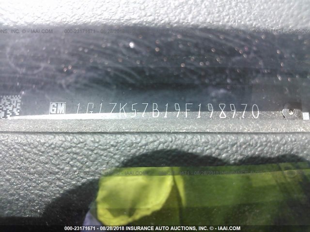 1G1ZK57B19F198970 - 2009 CHEVROLET MALIBU LTZ 蓝色 照片 9