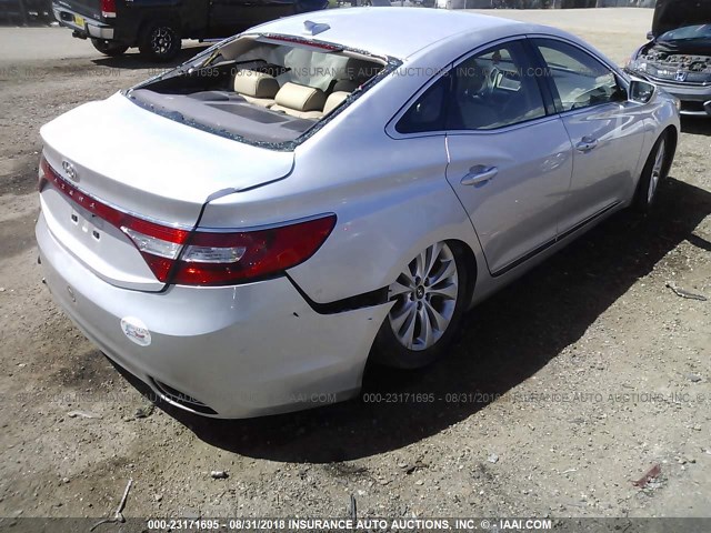 KMHFG4JG0DA284489 - 2013 HYUNDAI AZERA SILVER photo 6