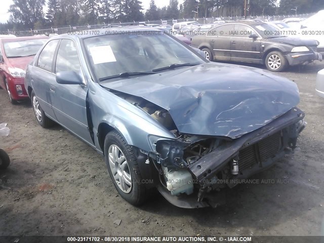 4T1BG22K91U788474 - 2001 TOYOTA CAMRY CE/LE/XLE 青色 照片 1