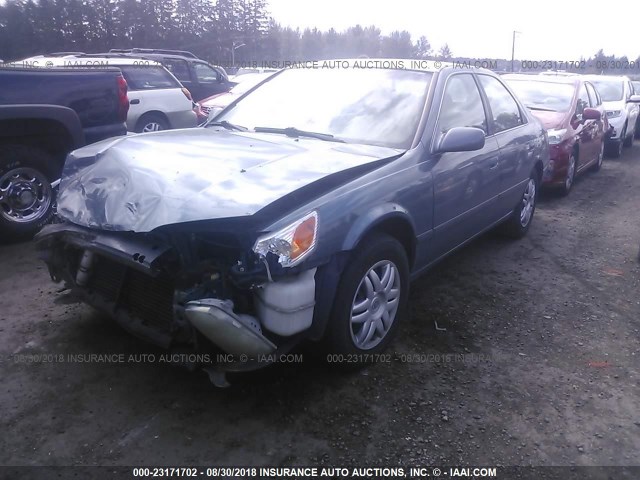 4T1BG22K91U788474 - 2001 TOYOTA CAMRY CE/LE/XLE 青色 照片 2