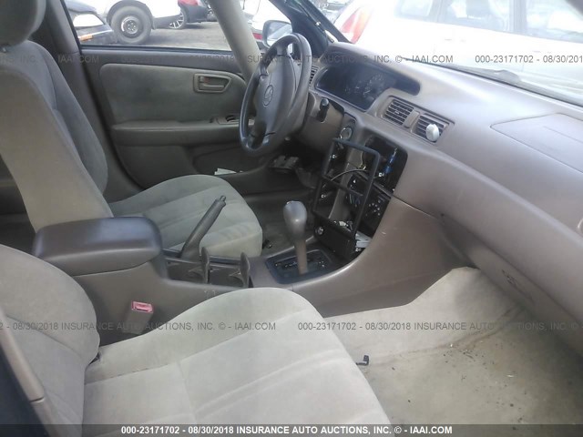 4T1BG22K91U788474 - 2001 TOYOTA CAMRY CE/LE/XLE 青色 照片 5