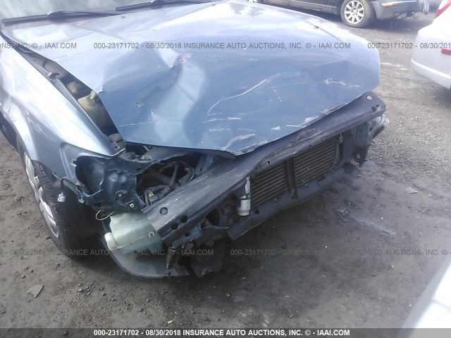 4T1BG22K91U788474 - 2001 TOYOTA CAMRY CE/LE/XLE 青色 照片 6