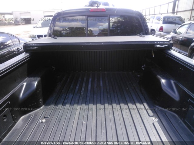 3TMKU4HN5EM038722 - 2014 TOYOTA TACOMA DBL CAB PRERUNNER LNG BED BLACK photo 8