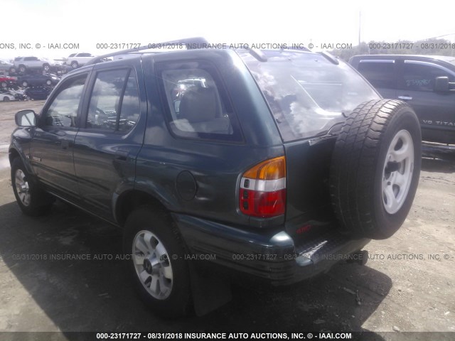 4S6DM58W2Y4414819 - 2000 HONDA PASSPORT EX/LX 绿色 照片 3