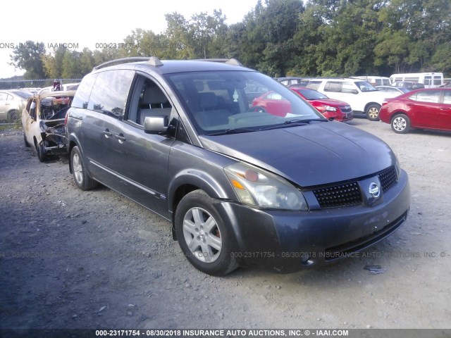 5N1BV28U46N100803 - 2006 NISSAN QUEST S/SE/SL GRAY photo 1