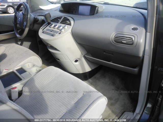 5N1BV28U46N100803 - 2006 NISSAN QUEST S/SE/SL GRAY photo 5