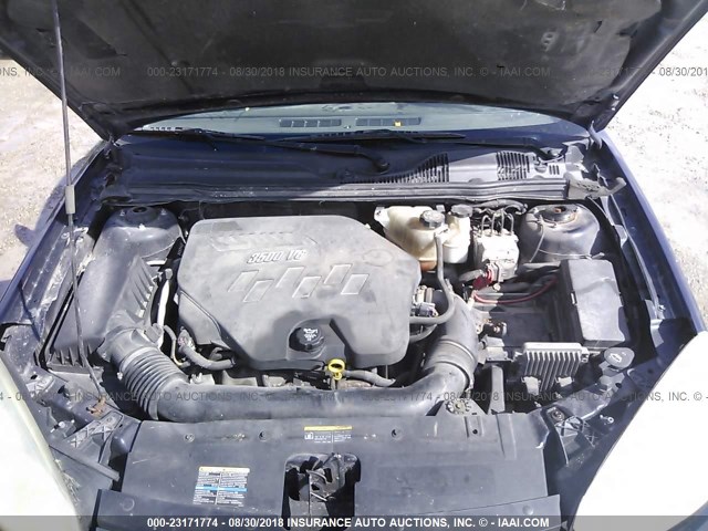 1G1ZU57N47F155371 - 2007 CHEVROLET MALIBU LTZ 蓝色 照片 10