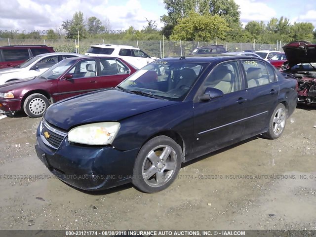 1G1ZU57N47F155371 - 2007 CHEVROLET MALIBU LTZ 蓝色 照片 2