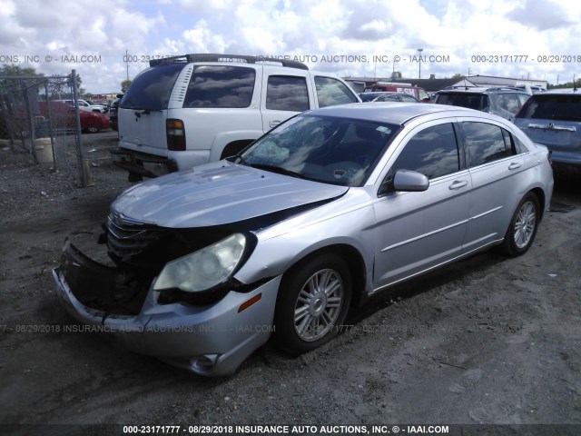 1C3LC56K67N513751 - 2007 CHRYSLER SEBRING TOURING SILVER photo 2