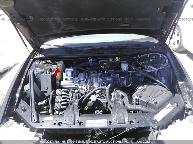 2G4WF551541237547 - 2004 BUICK REGAL GS BLACK photo 10