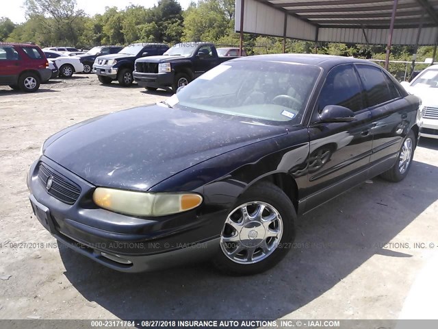 2G4WF551541237547 - 2004 BUICK REGAL GS BLACK photo 2