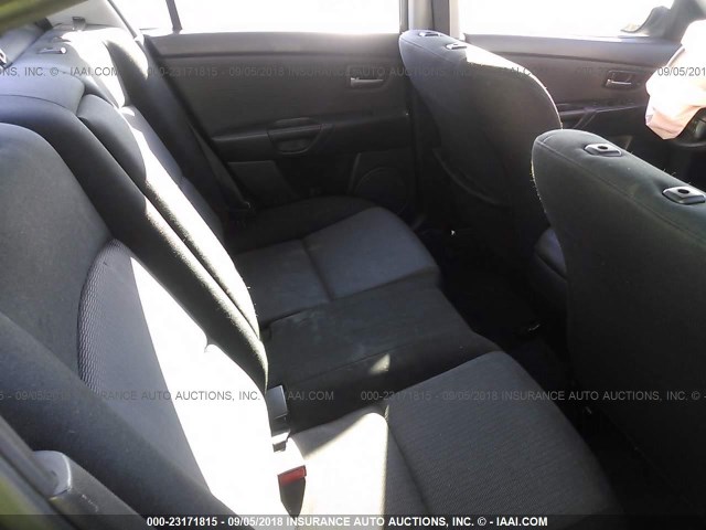 JM1BK32F071664471 - 2007 MAZDA 3 I GRAY photo 8